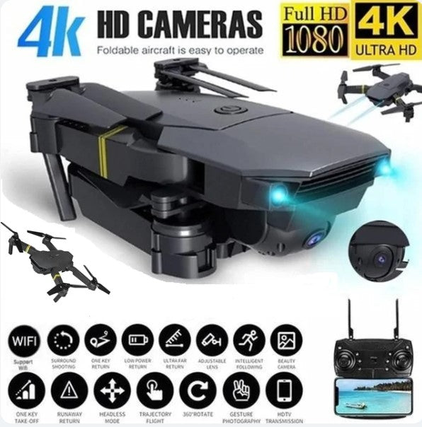 Drone 4K SKYHE 998 Pro – Dual Cámara, Wifi Inalámbrico y Diseño Plegable