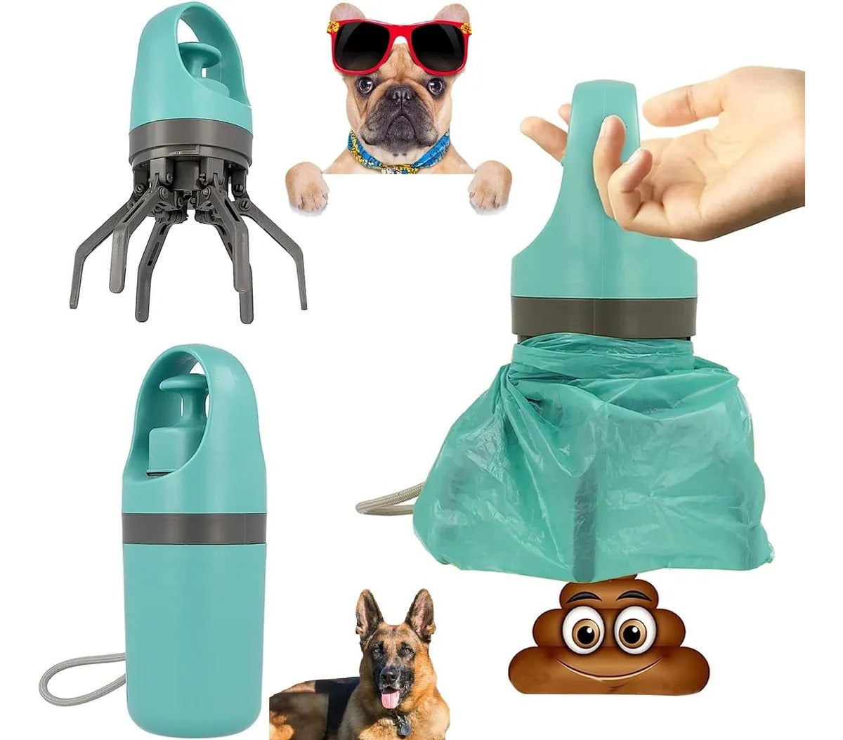 Recogedor de Excrementos de Perro tipo araña