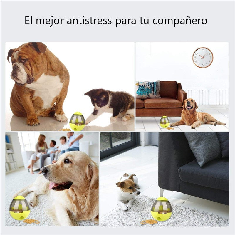 Juguete Interactivo de Comida para Mascotas. Adiós al Estrés y Aburrimiento 🐾