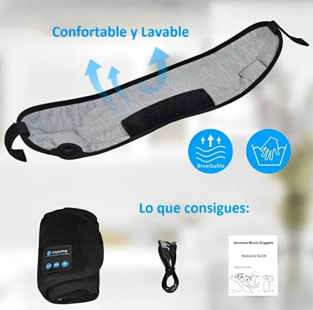 Antifaz con bluetooth Para Dormir
