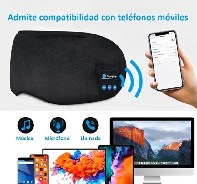 Antifaz con bluetooth Para Dormir