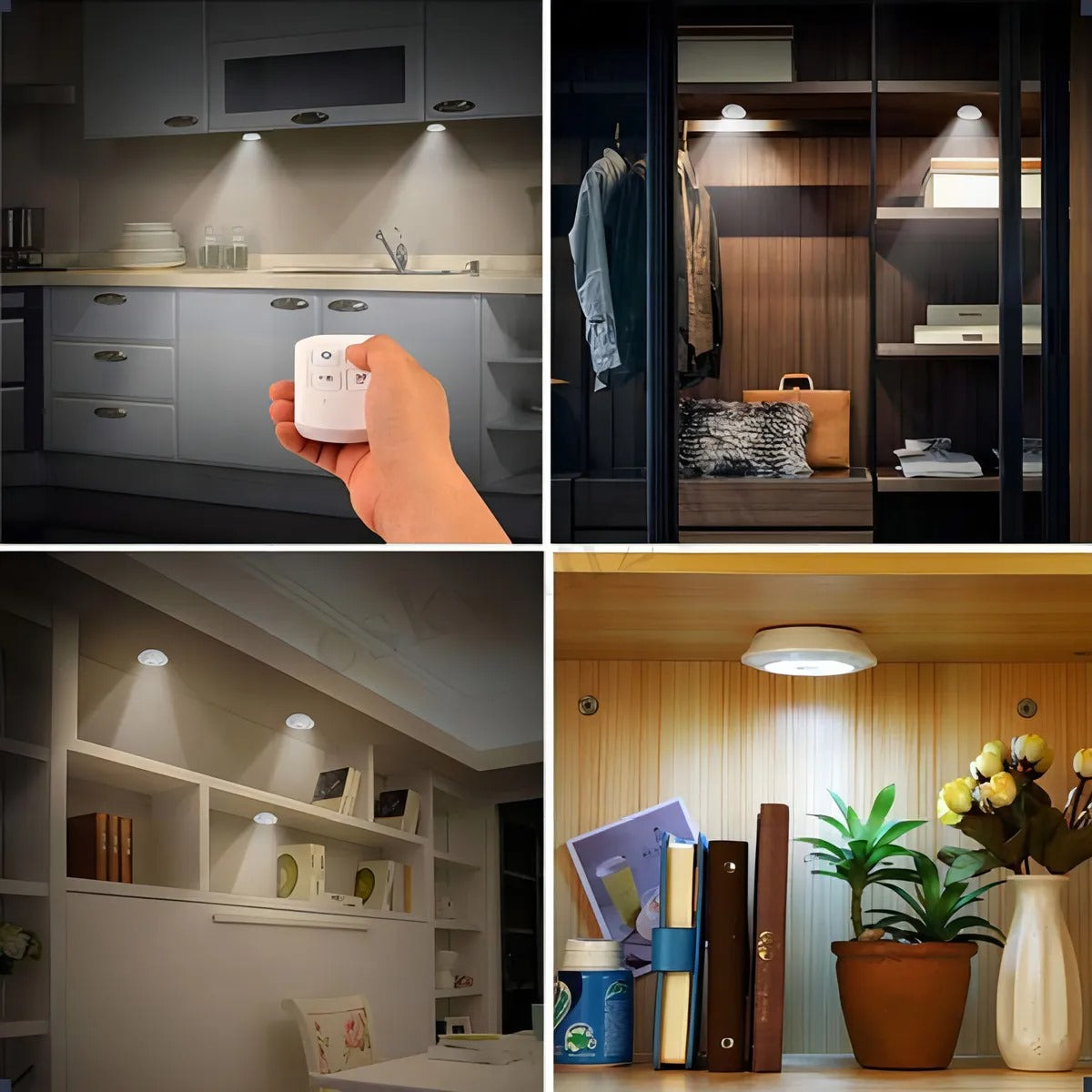 Luces Led Inalambricas CON CONTROL