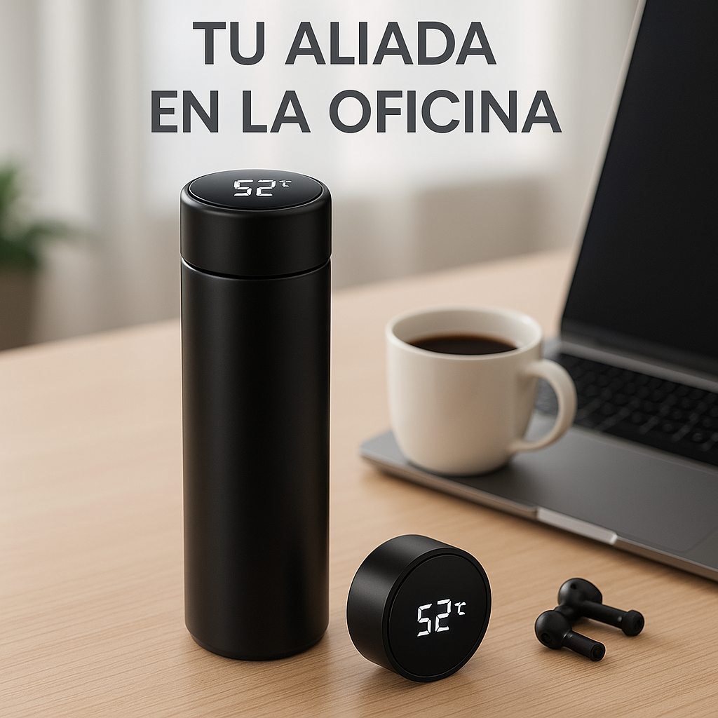 Termo Inteligente con pantalla Digital