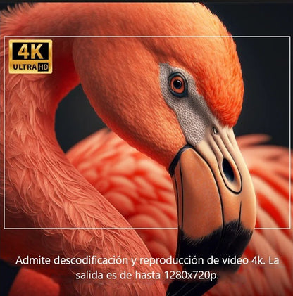 Proyector 4K  portátil para cine en casa al aire libre