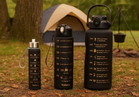 Botellas Motivacionales: Hidratación Con Estilo, Motivación Todo El Día