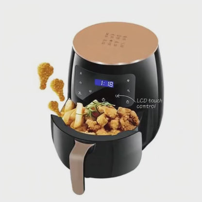 Freidora de Aire Digital 6 Litros - Cocina Saludable, Rápida y sin Aceite